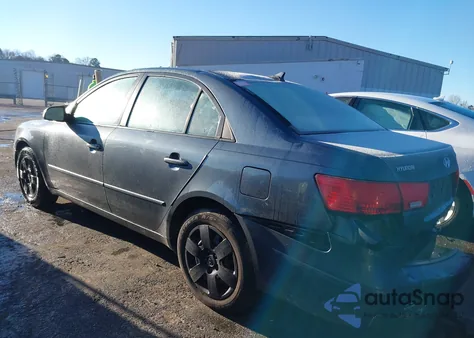 2009 Hyundai Sonata Gls z USA, uszkodzony, nr VIN 5NPET46C49H496393